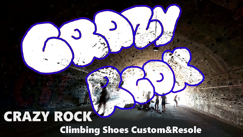 CRAZY ROCK　Climbing Shoes Custom＆Resole