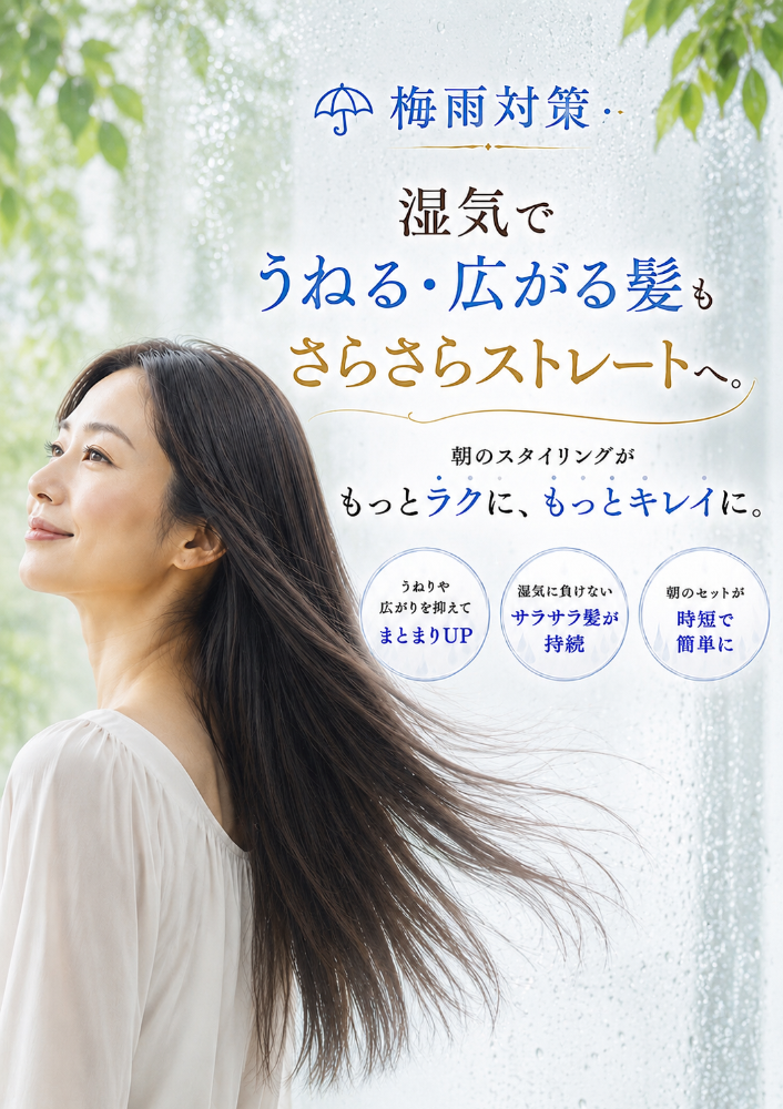 今月のキャンペーン 梅雨対策