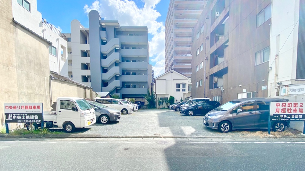 鍼灸治療和亀の駐車場案内図