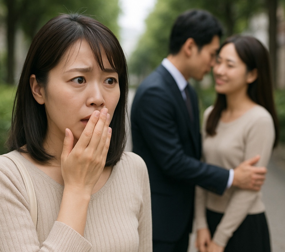 夫の浮気発見