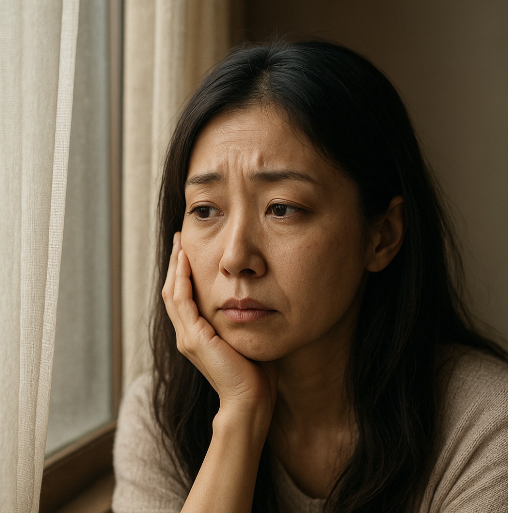 生き別れになった子供を思う女性