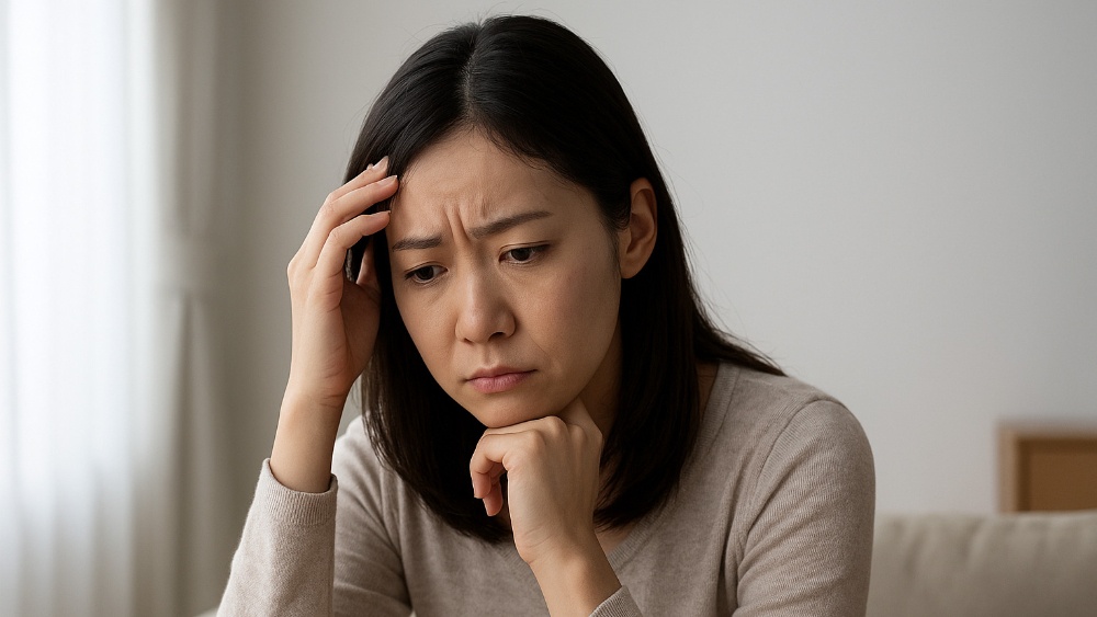 浮気・不貞行為で悩んでいる女性