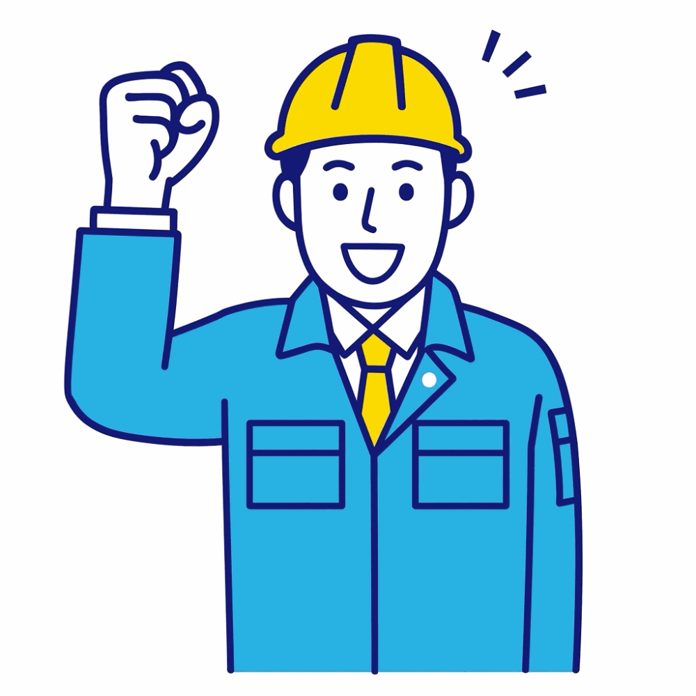 神奈川県横浜市での水漏れや詰まりの修理を24時間365日対応する作業スタッフのイラストイメージ