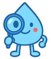 水道修理の豆知識を教授するマスコットキャラクター