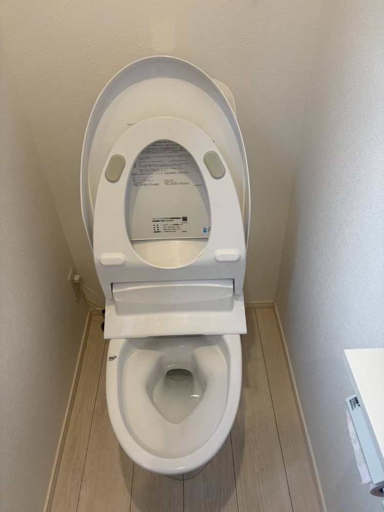 栃木県宇都宮市|ローポンプ作業でトイレつまり解消後の写真|救急水道サービスの作業報告