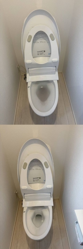 栃木県宇都宮市|ローポンプ作業でトイレつまり作業前の写真|救急水道サービスの作業報告