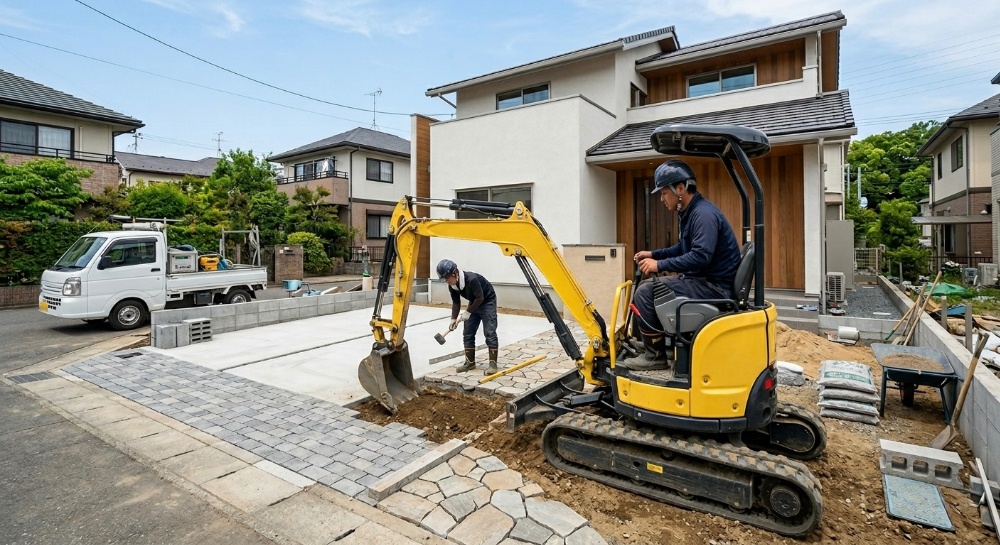 富山県の外構工事