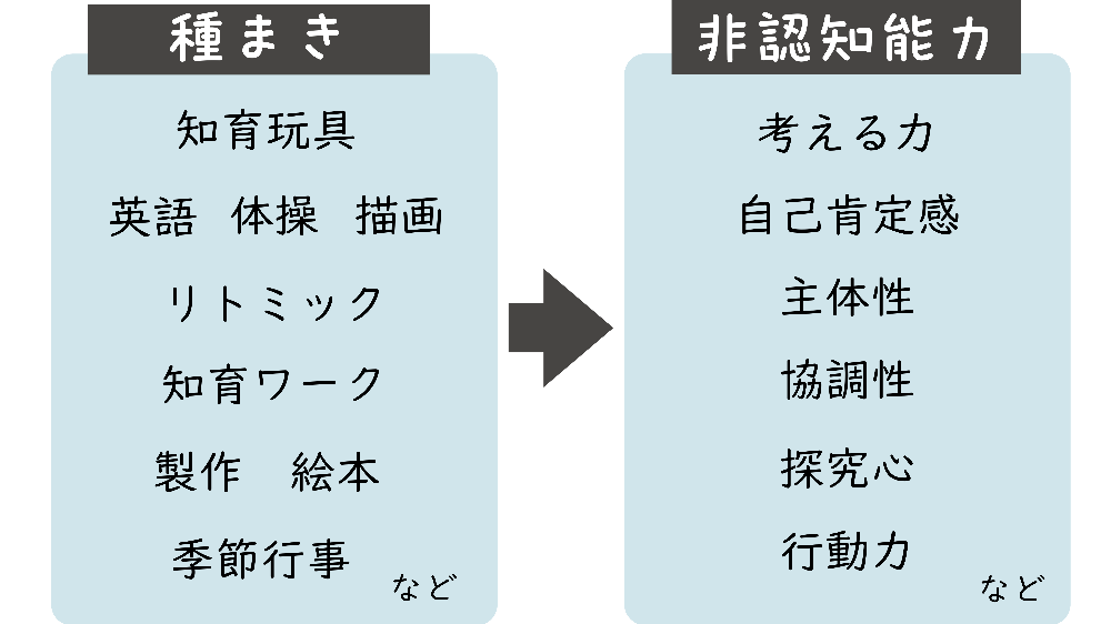 めでるの知育教室で学ぶ非認知能力とは?