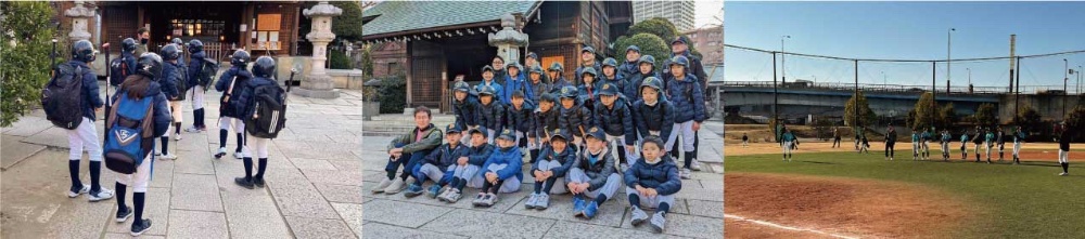 神社お参りと練習始め