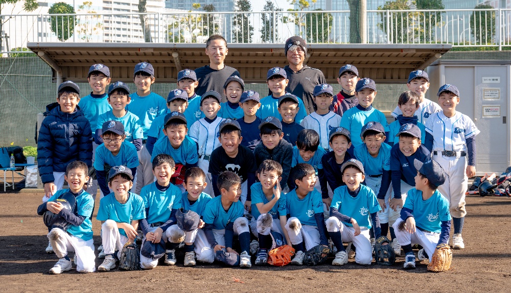勝どきドリームナインホープ選手集合写真