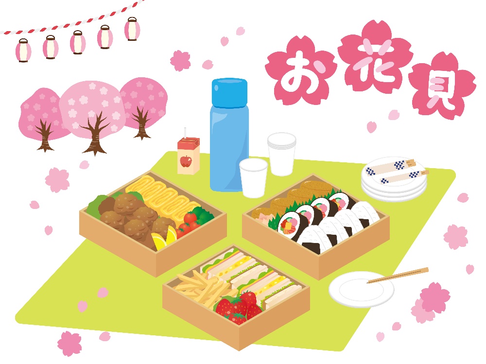 お花見のお弁当