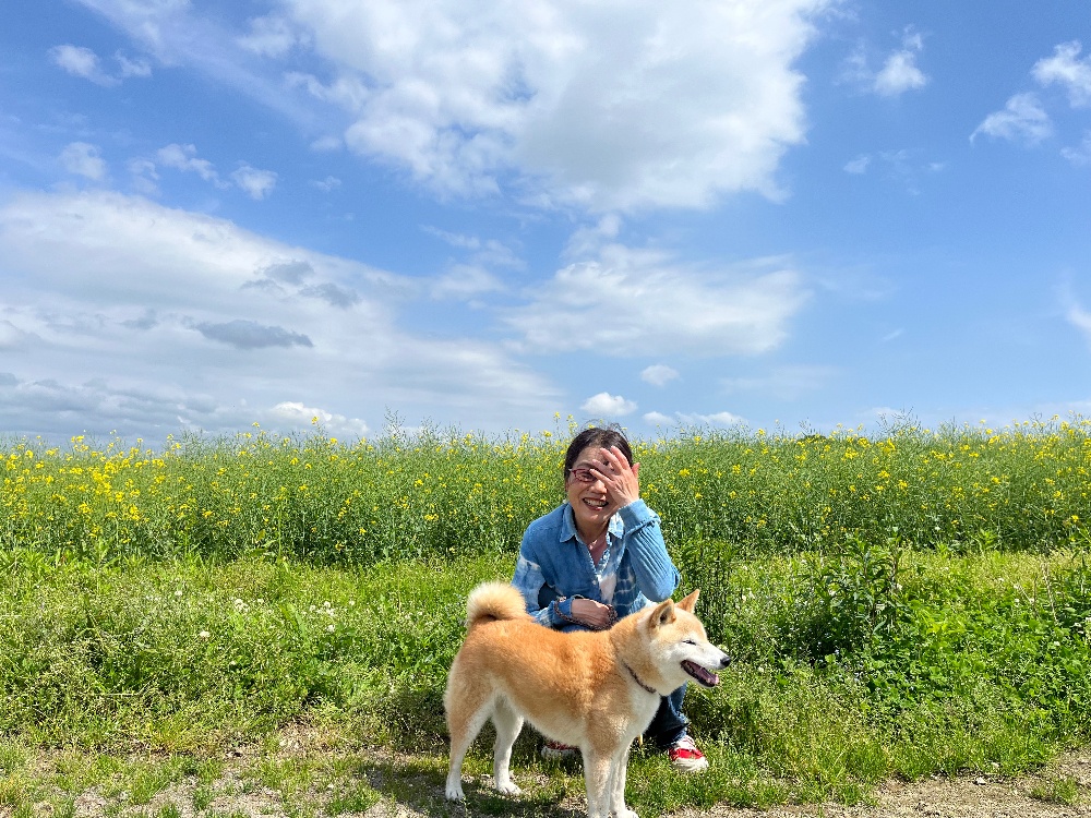 ロンドンで受賞した草木染めの絵