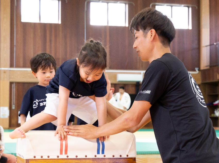 体育教室の子どもの様子