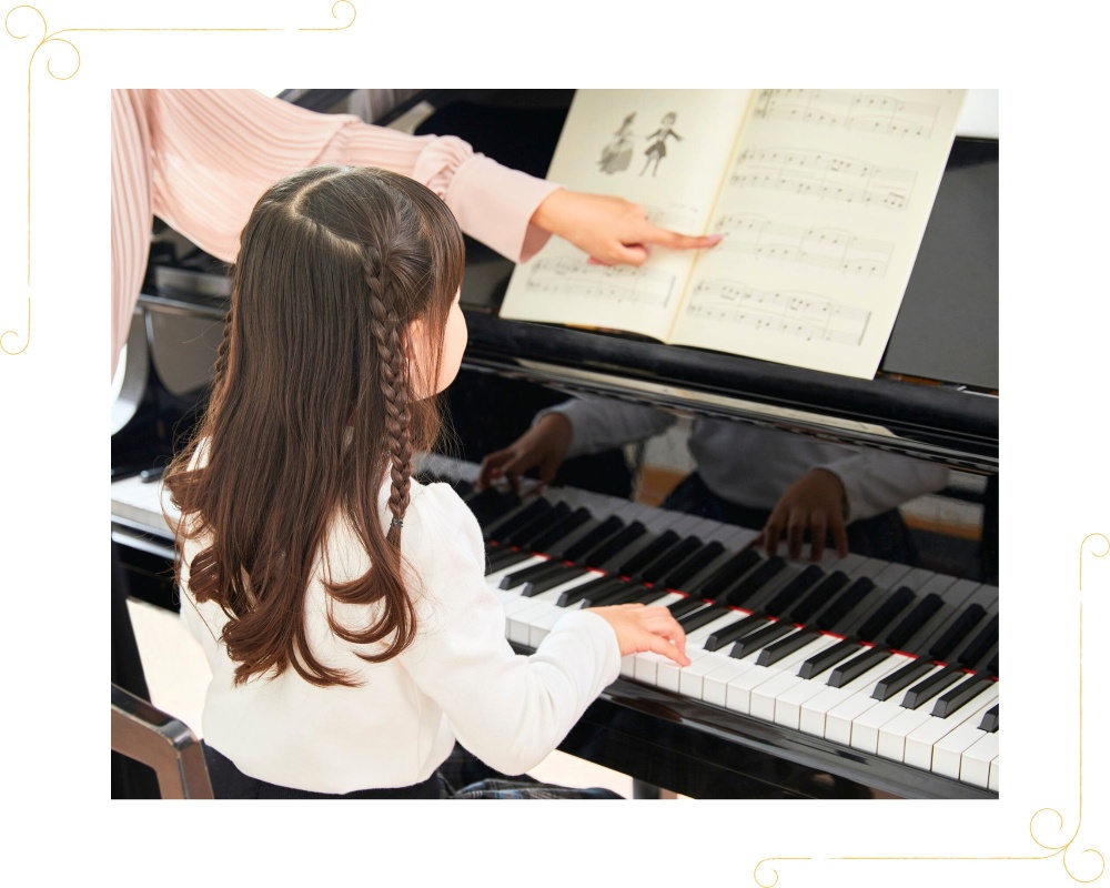 東京都八丈島のあると音楽教室のレッスン風景