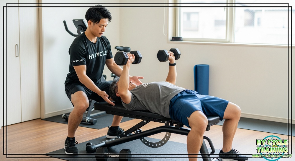 筋トレ|ダイエット|アンチエイジング|リハビリ|HY CYCLEにお任せ下さい