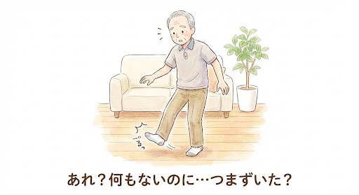 認知症症候群つまずく