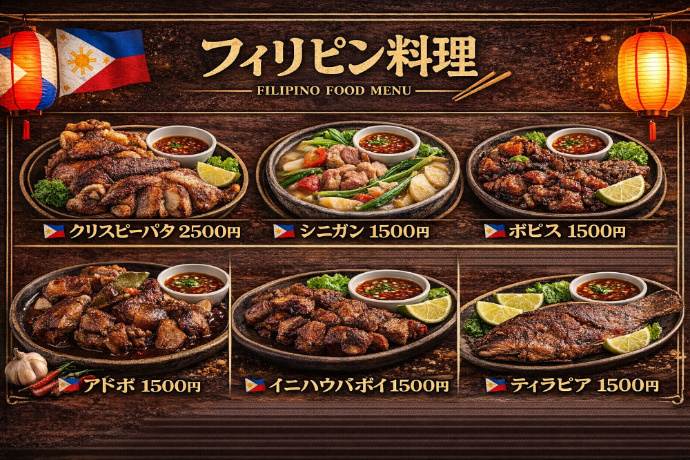フィリピン料理の種類