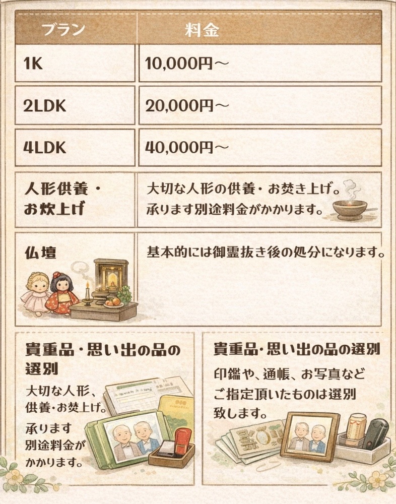 掛川市の便利屋アットライフ｜遺品整理、生前整理 | 掛川市の便利屋