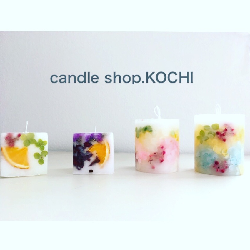 メニュー お問い合わせ 熊本 キャンドル 体験 教室 体験 手作り プレゼント Candle Shop Kochi 熊本