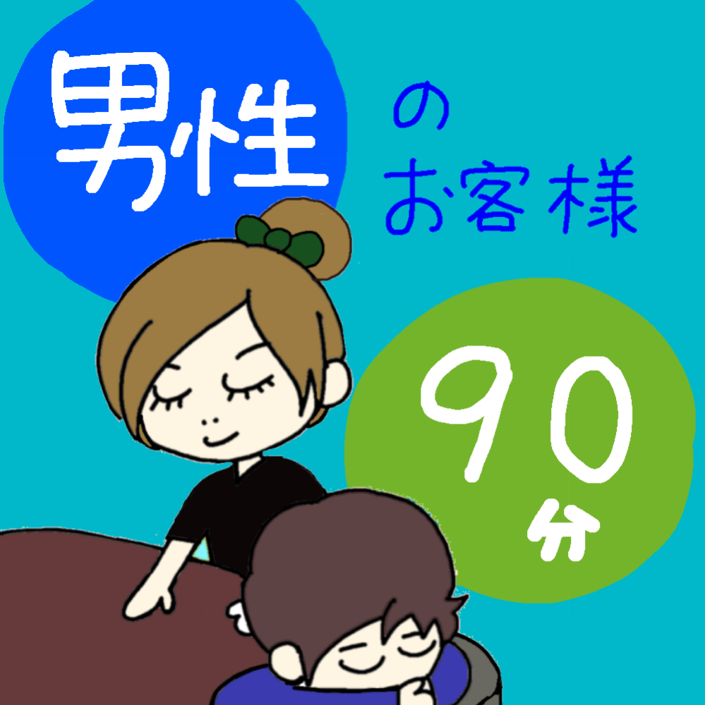 【男性】もみほぐし90分