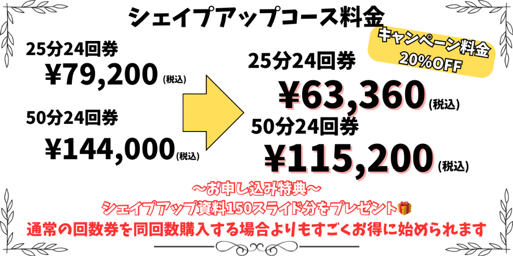 シェイプアップ