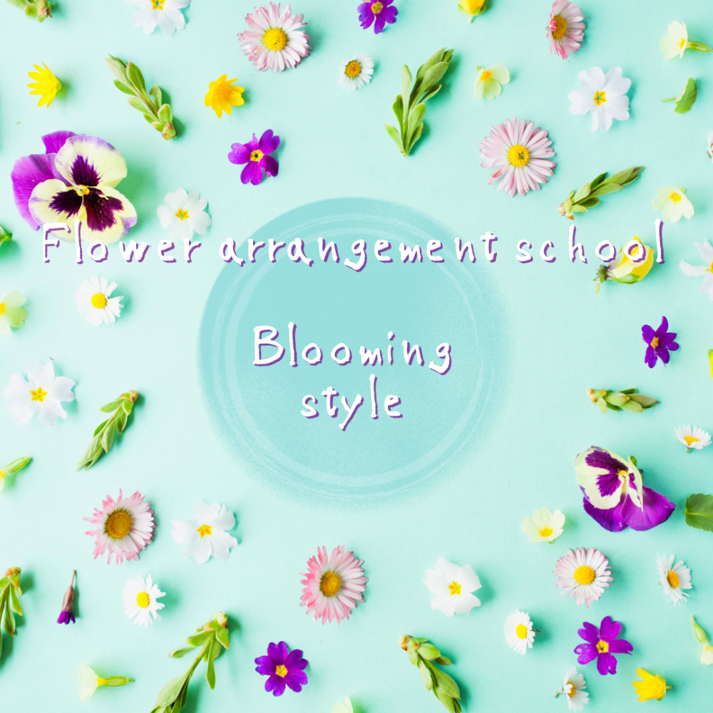 Flower design Blooming Style