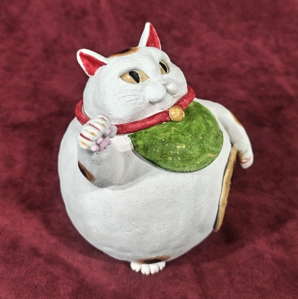 陶製猫アート ネコロジックアーツ 正木卓の作品