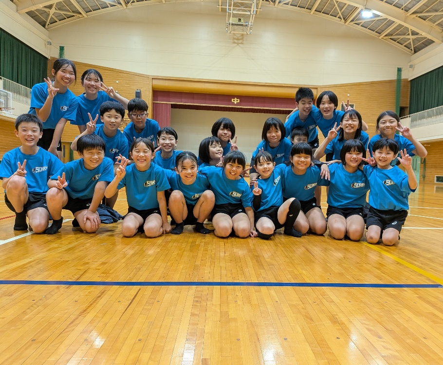 垂水区　バレーボールチーム試合風景(kobe SURRYL）