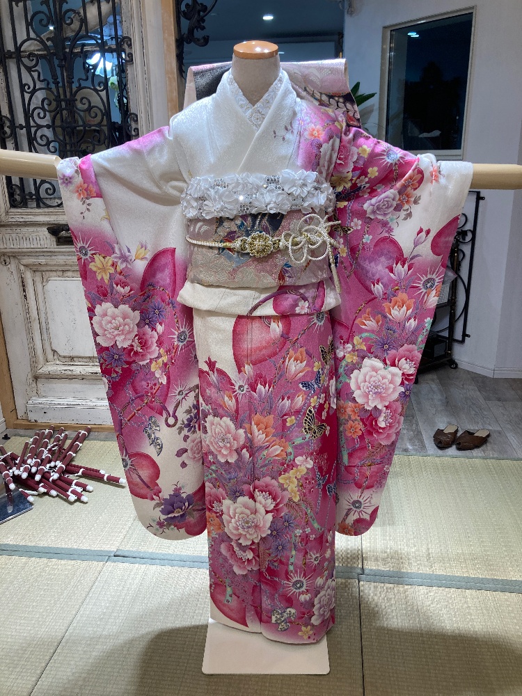 振袖 フルセット オーダー 振袖セット 新品 美品 逸品 髪飾り 二代目 