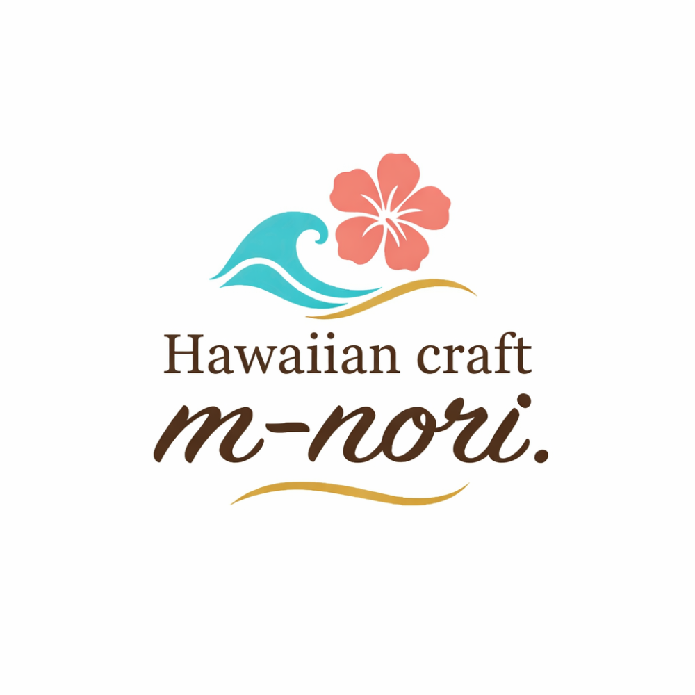 リボンレイ教室
Hawaiian craft m-nori.