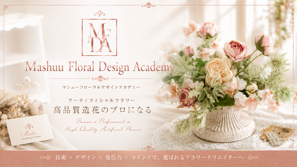  Mashuu  Flower マシューフラワー 西荻窪 荻窪 上石神井 吉祥寺 アーティフィシャルフラワー専門の教室