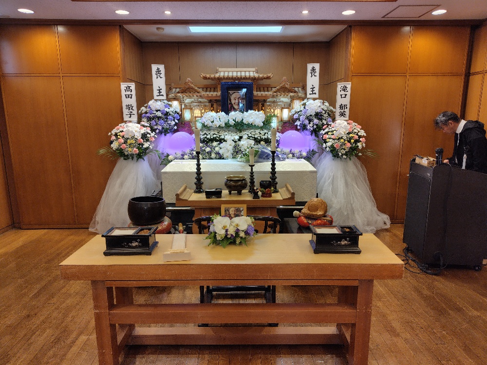 家族葬¥300000(税別)の写真(東京都東大和市)