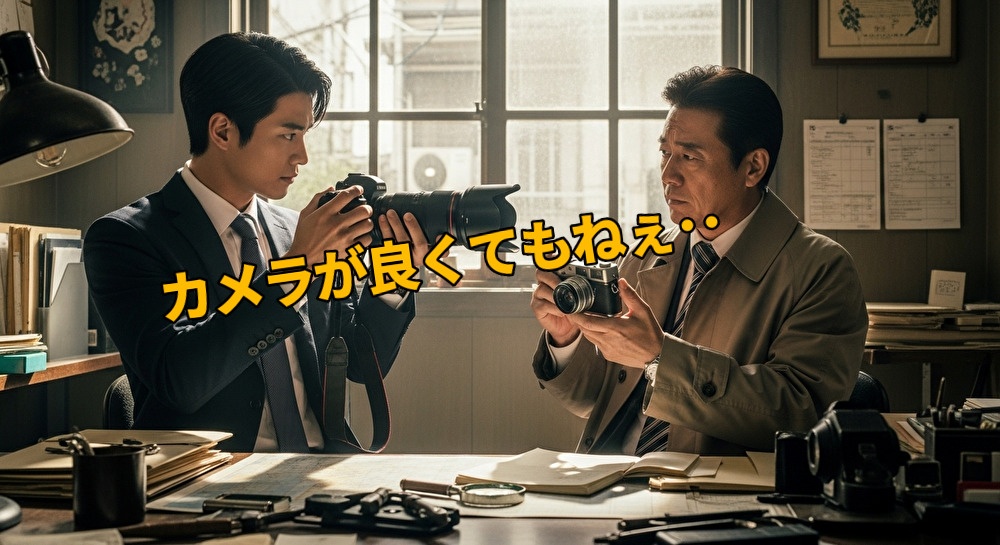 探偵の気持ち/ブログ　カメラが良くても・・