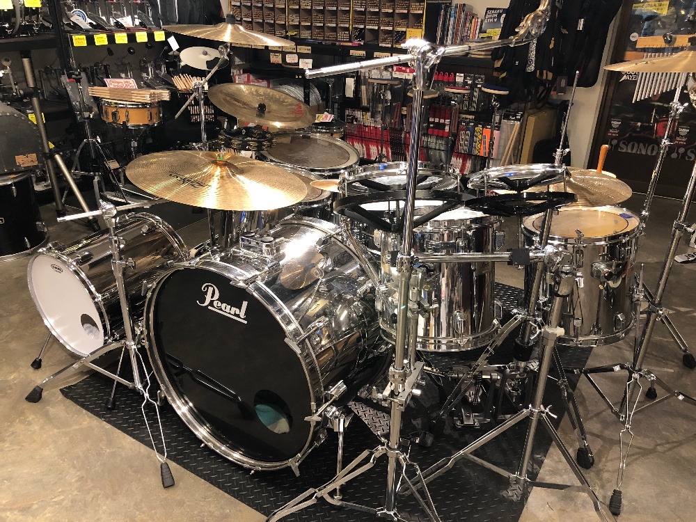 バスドラ18“Pearl Masterworks - 打楽器、ドラム