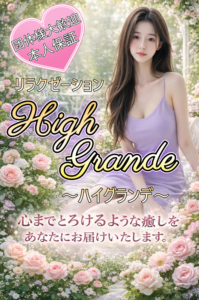 中川区高畑のリラクゼーション　High Grande ～ハイグランデ