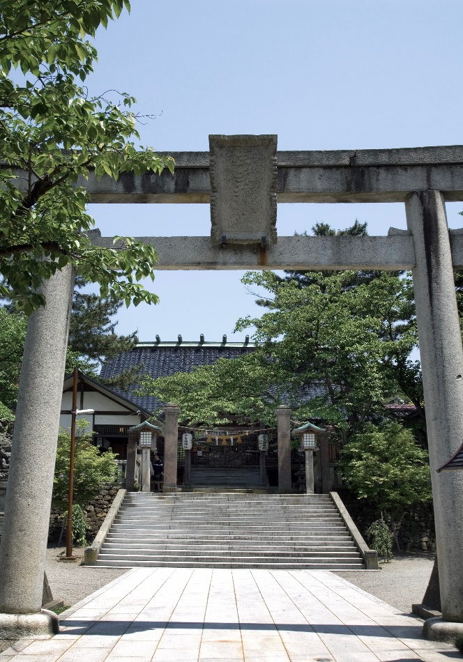 石川県金沢市の宇多須神社の写真