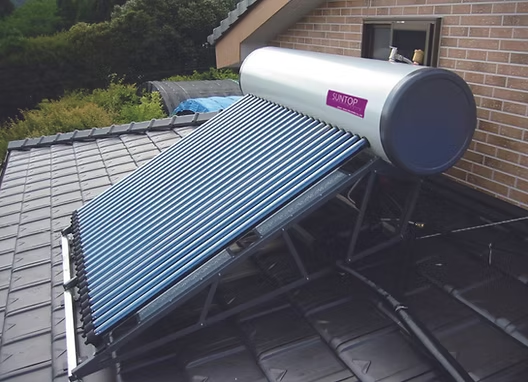 sun top 太陽光温水器