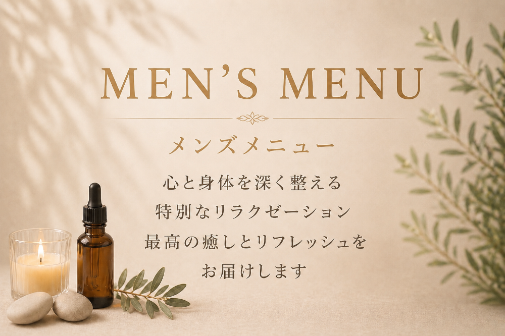 佐賀アロマ メンズサロン リラクゼーションお探しの方ぜひ1度 Water Lily Relaxation&Aromaご利用下さいませ