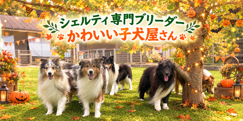 シェルティ専門ブリーダーが運営するかわい子犬屋さん