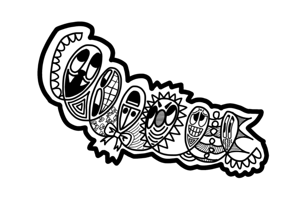 孫のイラスト