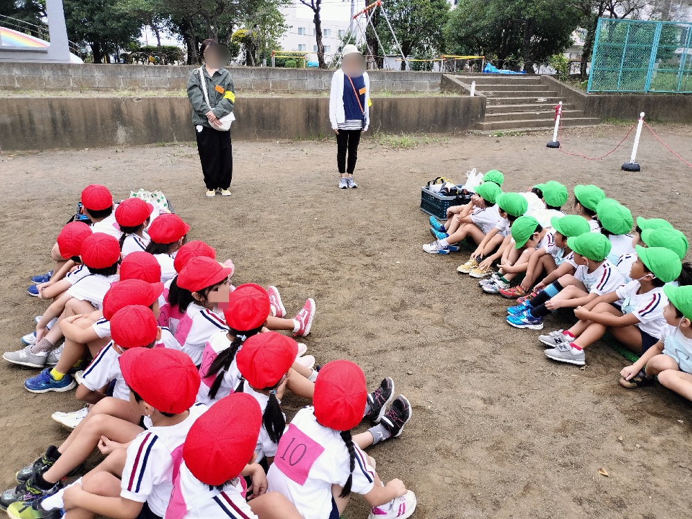 運動会　東京多摩幼稚園　園児係　予行　武蔵村山　立川　東大和