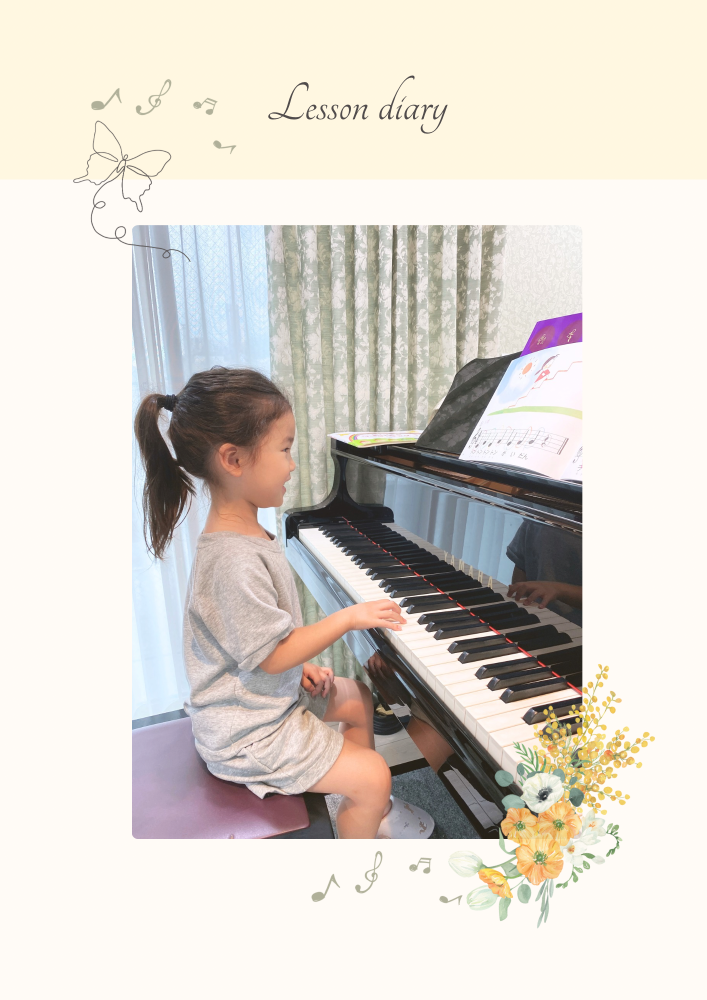 年中さんレッスン