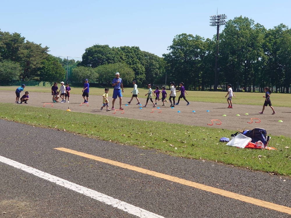 大平運動公園での活動