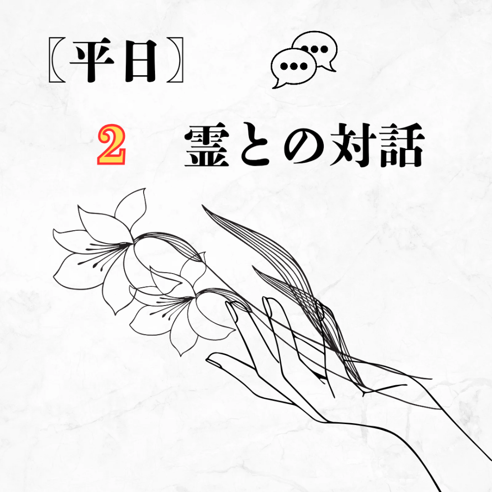 【チャット｜平日｜2霊】