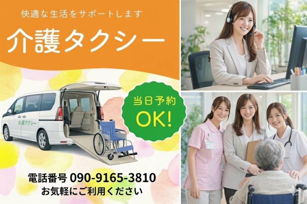 介護タクシーアロハは、介護福祉士資格を有する女性運転手が運営、車いす・ストレッチャーのまま乗車可能な福祉タクシーです。守口市・門真市・四條畷市・大東市・大阪市城東区・鶴見区・旭区・都島区・東淀川区など大阪府内全域で、医療・介護の移送を全力で支援いたします。