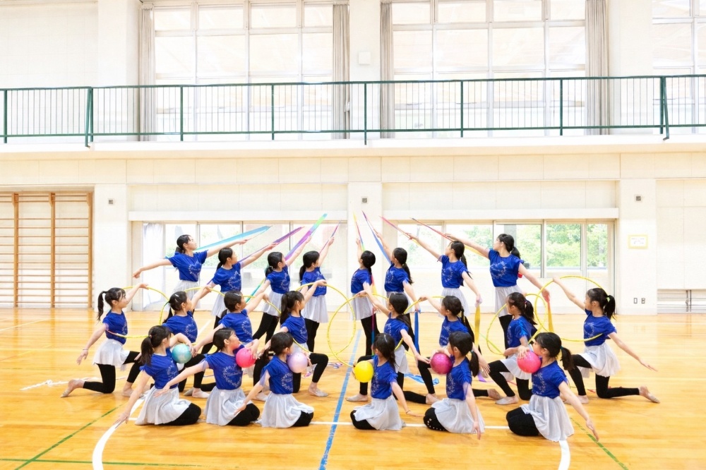 発表会では可愛いフォトスポットを作りました