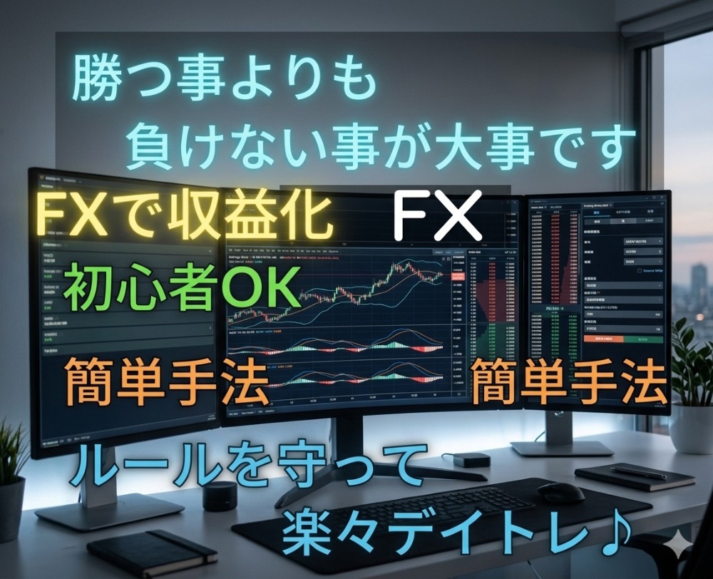 FXで収益化オリジナル手法