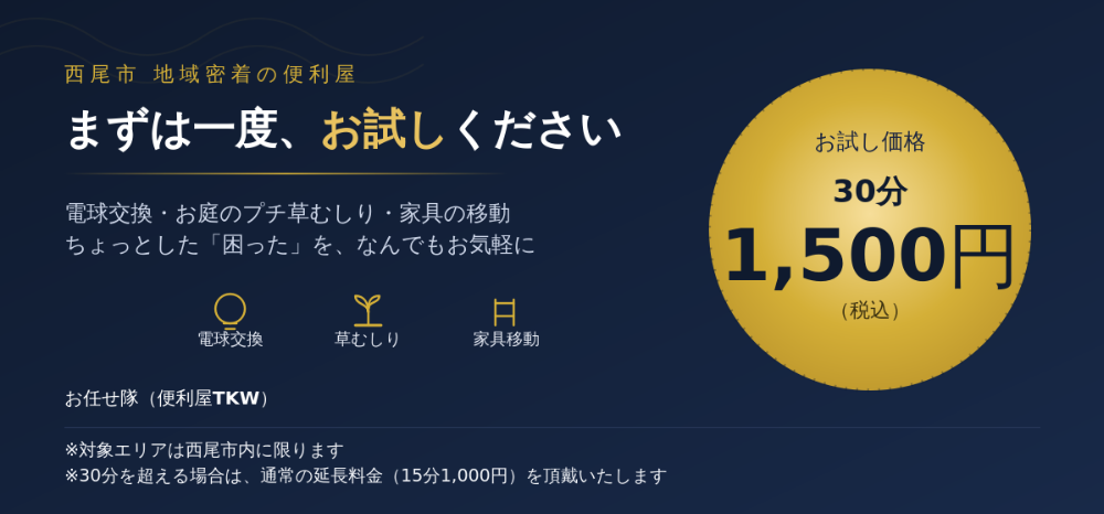 便利屋サービス最安値