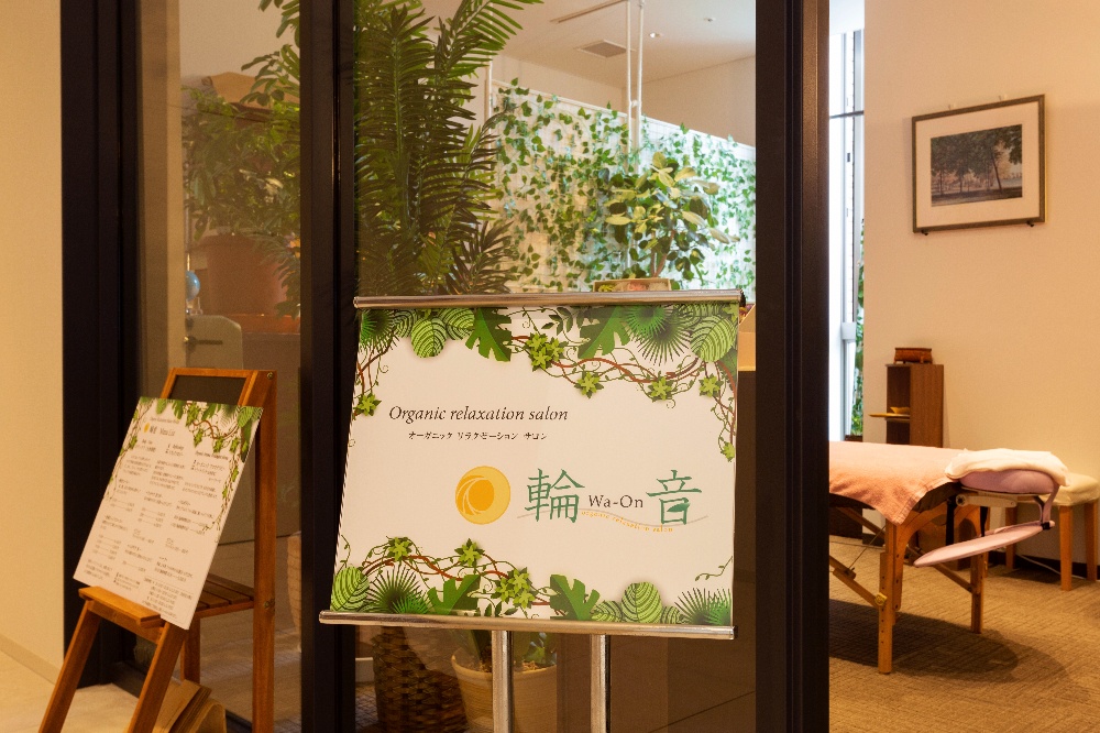 salon　看板