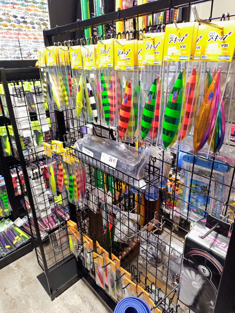 ジグやジグカラーはかなりカラフル